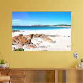 Paradise Beach in Australië Canvas Afdruk (Insitu (Woonkamer))
