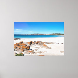 Paradise Beach in Australië Canvas Afdruk