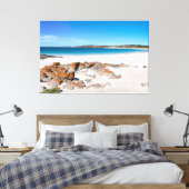 Paradise Beach in Australië Canvas Afdruk (Insitu (Slaapkamer))