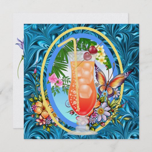 Paradise Beach Kaart (Voorkant / Achterkant)