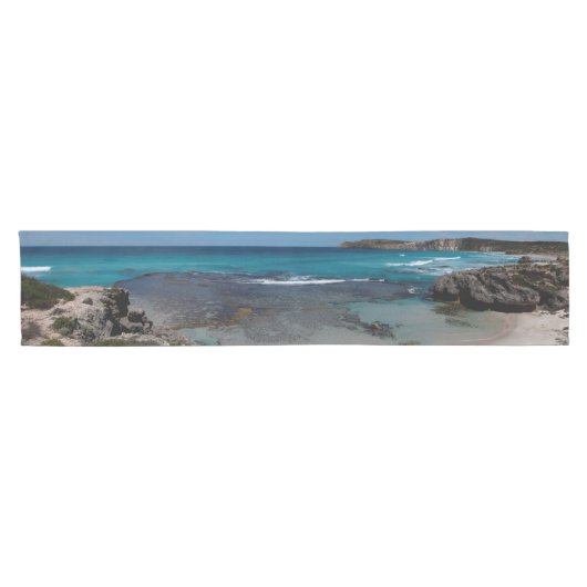 Paradise Beach Paradise Panorama Zomer Australië Korte Tafelloper (Horizontaal)