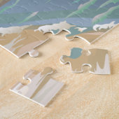 PARADISE BEACH PELICANS ISLAND JIGSAW PUZZLE LEGPUZZEL (Zijkant)