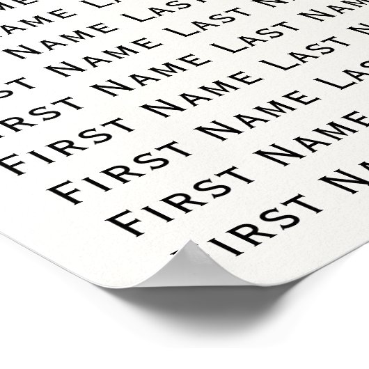 Paradise Beach Sunset Kustbruiloft Zitplaatsen Poster (Hoek)