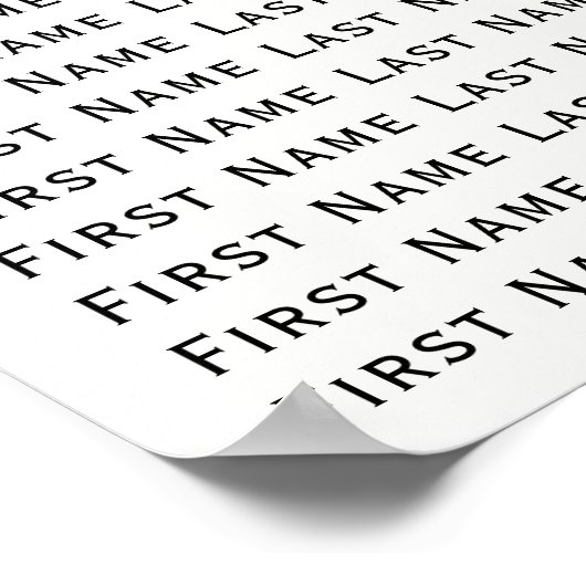 Paradise Beach Sunset Kustbruiloft Zitplaatsen Poster (Hoek)