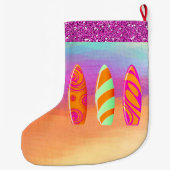 Paradise Beach Surfboards Grote Kerstsok (Achterkant)