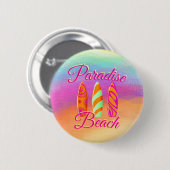 Paradise Beach Surfboards Ronde Button 5,7 Cm (Voorkant /achterkant)