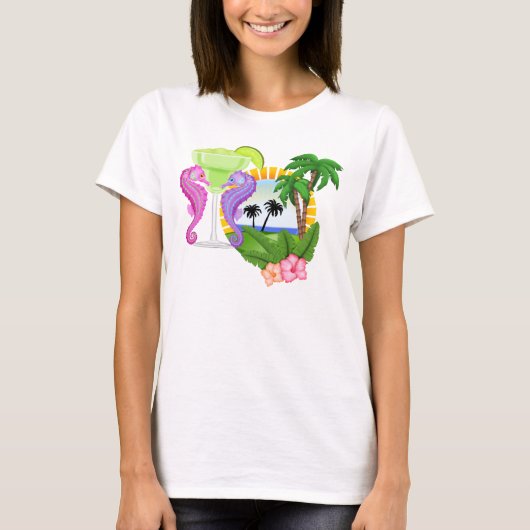 Paradise Beach T-Shirt (Voorkant)