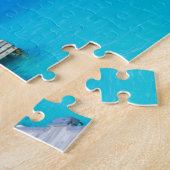 Paradise Beach | Tropisch Resort, Maldiven Legpuzzel (Zijkant)