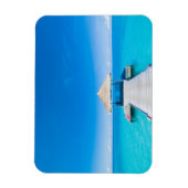Paradise Beach | Tropisch Resort, Maldiven Magneet (Verticaal)