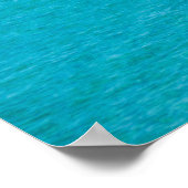 Paradise Beach Zee Greens Pool Baai Australië Poster (Hoek)