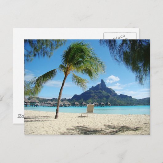 Paradise bestaat niet briefkaart (Voorkant / Achterkant)