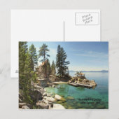 Paradise bij het Tahoe-meer, Nevada Briefkaart (Voorkant / Achterkant)