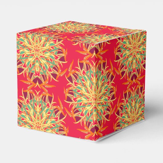 Paradise Bird Orchid Bedankdoosjes (Achterkant)