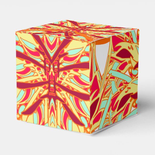 Paradise Bird Orchid Bedankdoosjes (Achterkant)