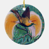 Paradise Bird Ornament (Achterkant)