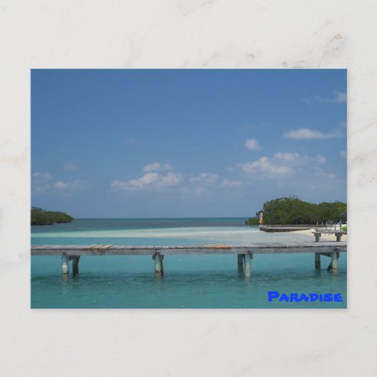 Paradise Briefkaart (Voorkant)