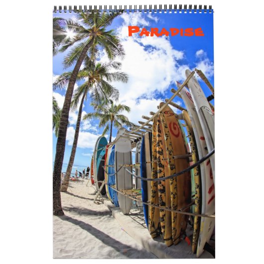 Paradise Calendar Kalender (Hoes)