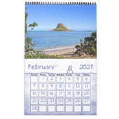 Paradise Calendar Kalender (Feb 2027)