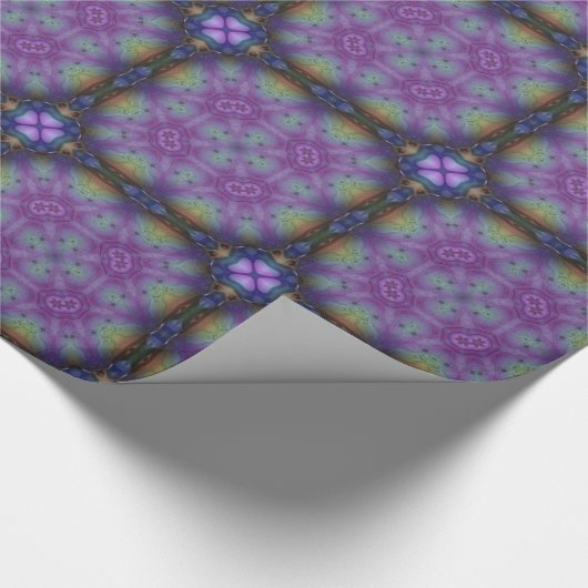 Paradise Carré Pattern Cadeaupapier (Hoek)