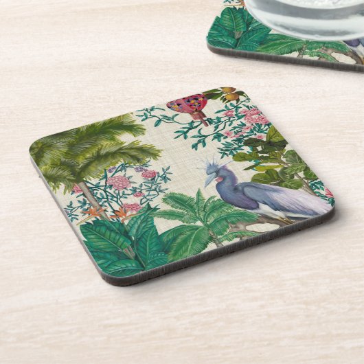 Paradise Chinoiserie Bier Onderzetter (Linkerzijde)