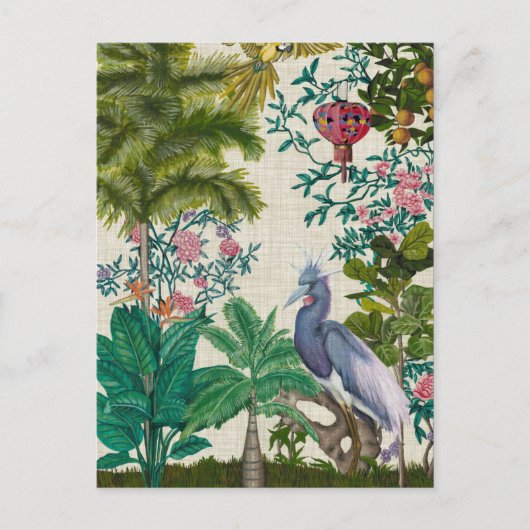 Paradise Chinoiserie Briefkaart (Voorkant)