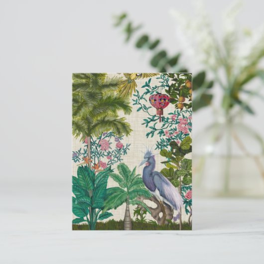 Paradise Chinoiserie Briefkaart (Staand voorkant)
