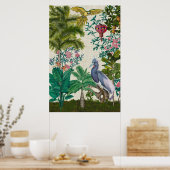 Paradise Chinoiserie Poster (Keuken)