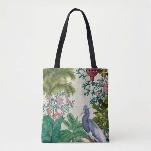 Paradise Chinoiserie Tote Bag (Voorkant)