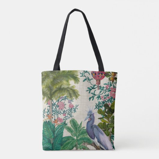 Paradise Chinoiserie Tote Bag (Achterkant)