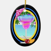 Paradise Cocktail Keramisch Ornament (Voorkant)