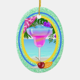 Paradise Cocktail Keramisch Ornament