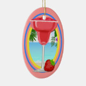 Paradise Cocktail Keramisch Ornament (Rechts)