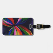 Paradise Colorful Abstract Art Bagagelabel (Voorkant horizontaal)