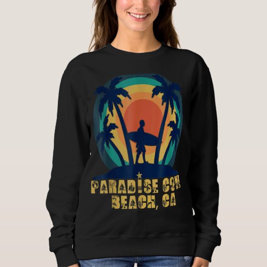 Paradise Cove Beach Ca California Beach Trui (Voorkant)