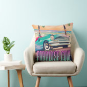 Paradise Cove, Malibu, Californische reisposter Kussen (Stoel)