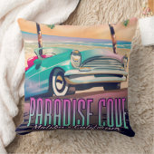 Paradise Cove, Malibu, Californische reisposter Kussen (Deken)