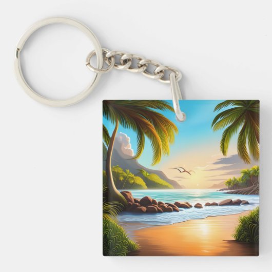 Paradise Cove Sleutelhanger (voorkant)