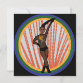 Paradise Dancer Een Kerstkaart (Voorkant)