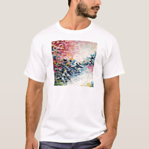 PARADISE DREAMS Colorful Abstract schilderen T-shirt