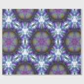 Paradise-driekleurenpatroon Cadeaupapier (Vlak)