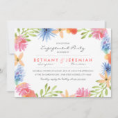 Paradise Engagement Party Uitnodiging (Voorkant)