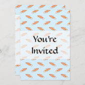 Paradise Fish Pattern op Blue. Kaart (Voorkant / Achterkant)