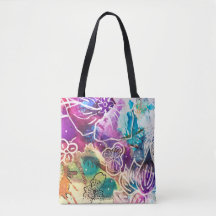 Paradise Floral Canvas tas
