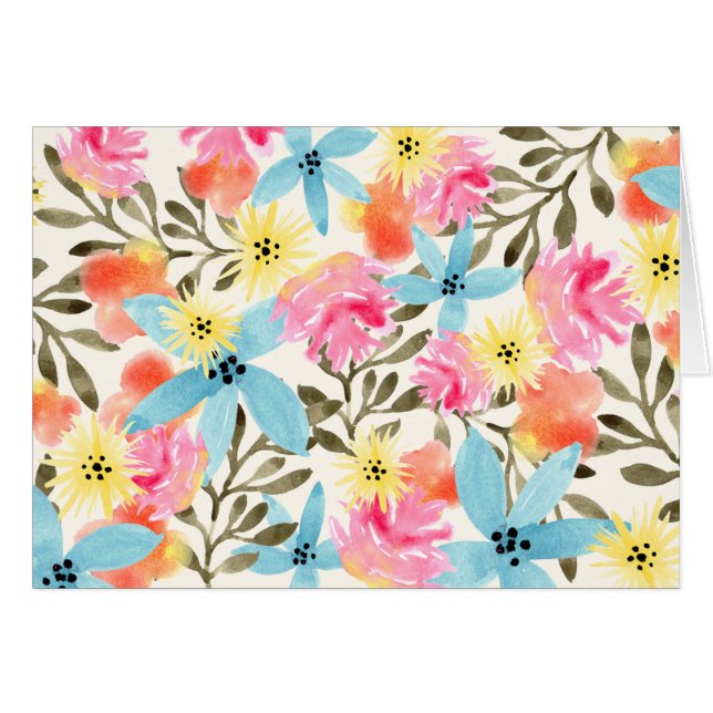 Paradise Floral Print (Voorkant Horizontaal)