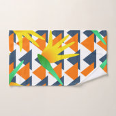 Paradise Floral Tribal Oerwoud Bad Handdoek (Handdoek)