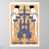 Paradise Flycatchers Poster (Voorkant)