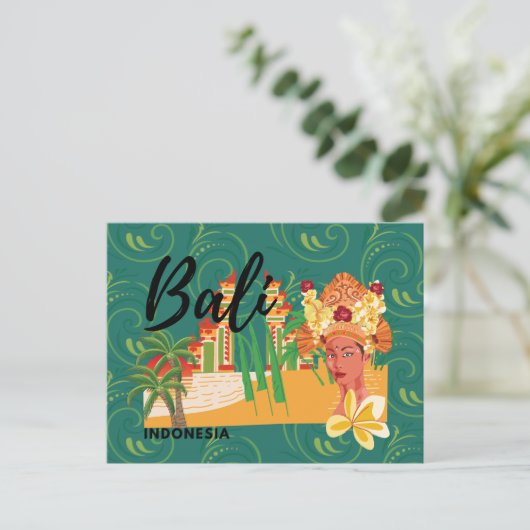 Paradise Found Bali Briefkaart (Staand voorkant)