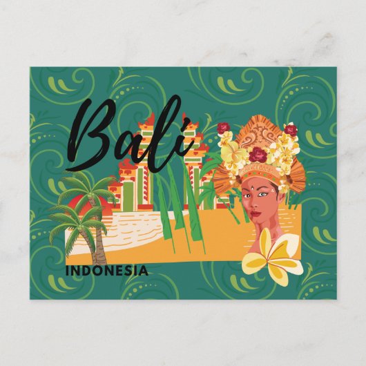 Paradise Found Bali Briefkaart (Voorkant)