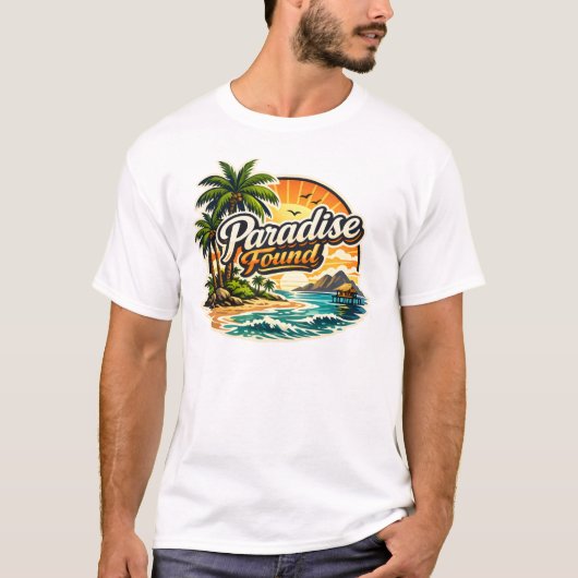 Paradise Found T-Shirt (Voorkant)