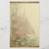 Paradise Fractal Flower-laptop Briefpapier (Voorkant)